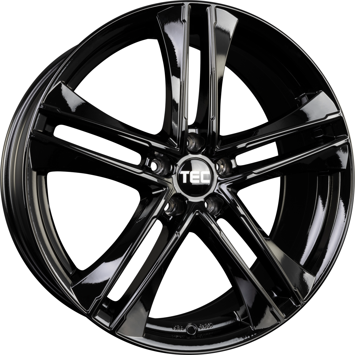 TEC Speedwheels AS4 black glossy Alufelge 8.5x20 Zoll ET45 LK 5x108 ML63.4 – Bild 4