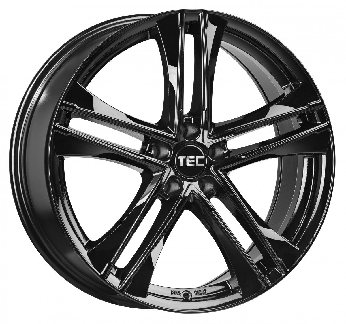 TEC Speedwheels AS4 EVO black glossy Alufelge 8.5x20 Zoll ET40 LK 5x114.3 ML72.5