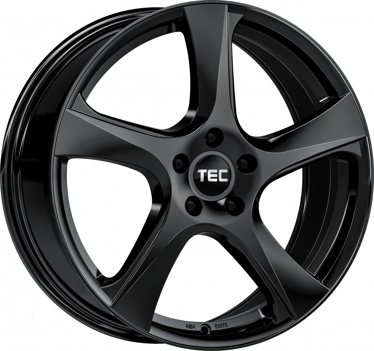TEC Speedwheels AS5 black glossy Alufelge 6.5x16 Zoll ET46 LK 5x112 ML72.5
