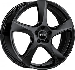 TEC Speedwheels AS5 black glossy Alufelge 7x17 Zoll ET38 LK 5x105 ML56.6