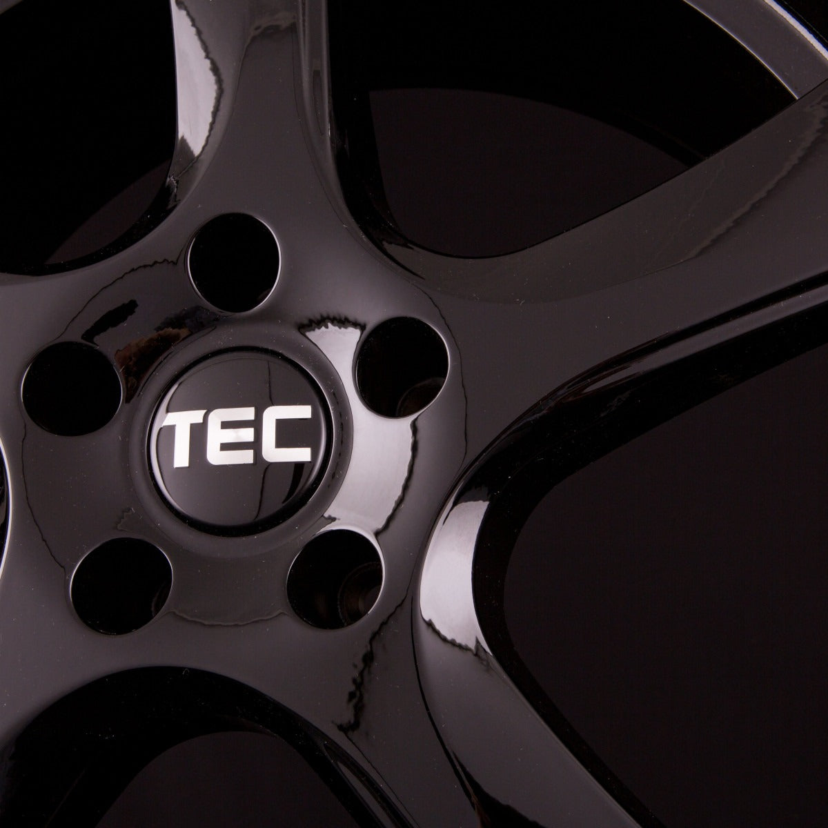 TEC Speedwheels AS5 Schwarz Glanz (BG) Alufelge 7.5x18 Zoll ET38 LK 5x110 ML65.1 – Bild 5
