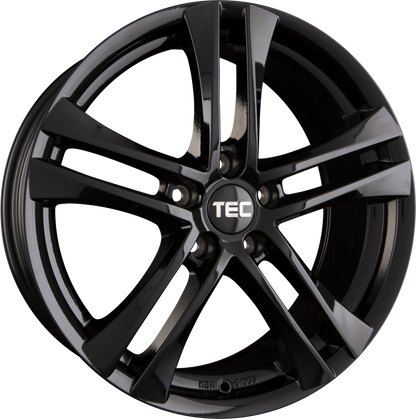 TEC Speedwheels AS4 Schwarz Glanz (BG) Alufelge 6.5x17 Zoll ET39 LK 5x112 ML66.6 – Bild 2