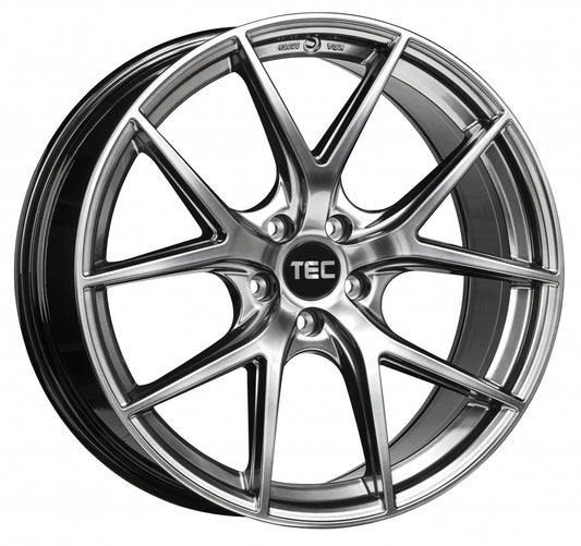TEC Speedwheels GT6 EVO hyper-black Alufelge 8x19 Zoll ET45 LK 5x108 ML63.4