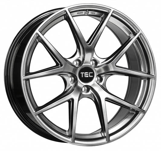 TEC Speedwheels GT6 EVO hyper-black Alufelge 8x19 Zoll ET30 LK 5x120 ML72.6
