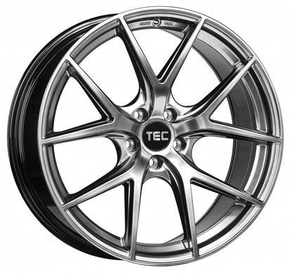 TEC Speedwheels GT6 EVO hyper-black Alufelge 8x19 Zoll ET40 LK 5x120 ML72.6