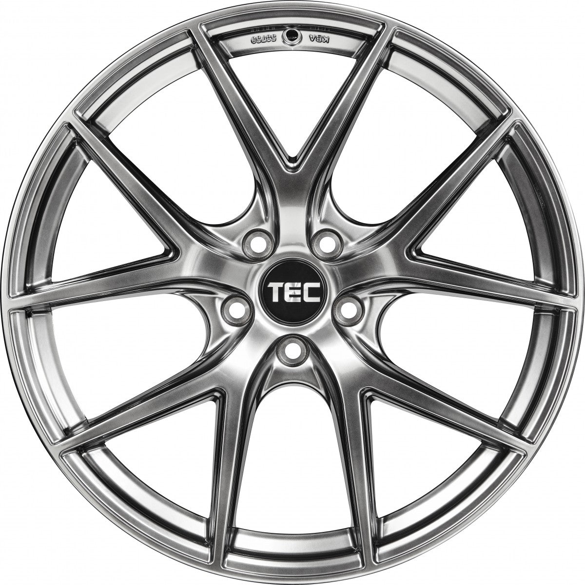 TEC Speedwheels GT6 EVO hyper-black Alufelge 8x19 Zoll ET40 LK 5x120 ML72.6 – Bild 2