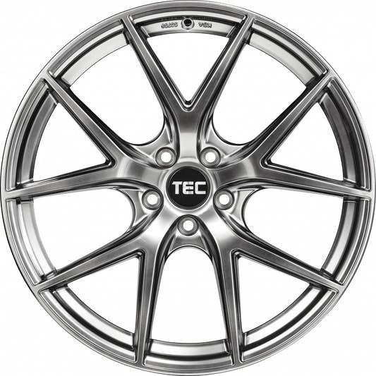 TEC Speedwheels GT6 EVO hyper-black Alufelge 9x19 Zoll ET39 LK 5x112 ML72.5 – Bild 2
