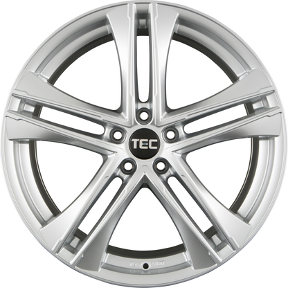 TEC Speedwheels AS4 EVO hyper-silber Alufelge 8.5x20 Zoll ET48 LK 5x114.3 ML72.5 – Bild 3