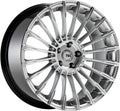 TEC Speedwheels GT5 hyper-silber Alufelge 10.5x21 Zoll ET19 LK 5x112 ML66.6