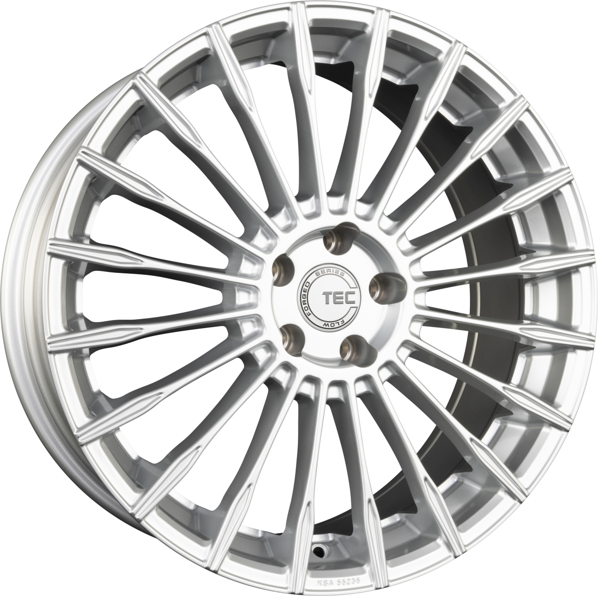 TEC Speedwheels GT5 hyper-silber Alufelge 8.5x20 Zoll ET25 LK 5x112 ML66.6 – Bild 4