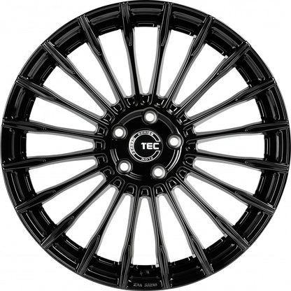 TEC Speedwheels GT5 schwarz-glanz Alufelge 9.5x19 Zoll ET25 LK 5x112 ML66.6 – Bild 2