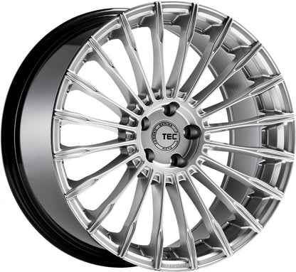 TEC Speedwheels GT5 hyper-silber Alufelge 9.5x19 Zoll ET25 LK 5x112 ML66.6