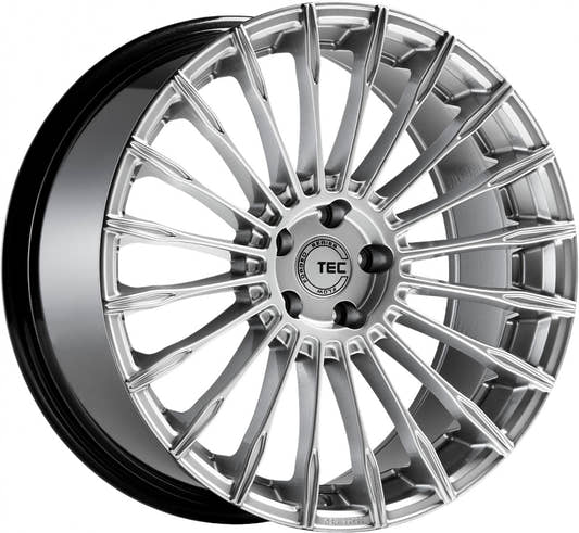 TEC Speedwheels GT5 hyper-silber Alufelge 9.5x19 Zoll ET45 LK 5x114.3 ML72.5