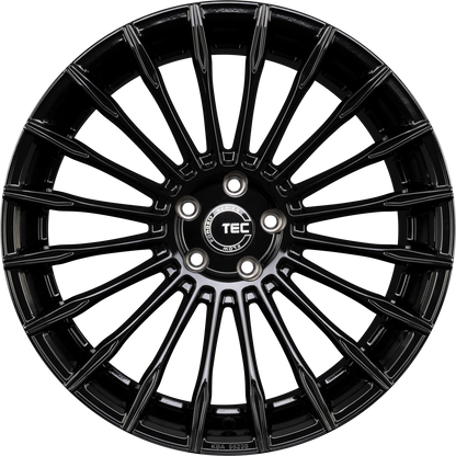 TEC Speedwheels GT5 schwarz-glanz Alufelge 9.5x21 Zoll ET45 LK 5x112 ML66.6 – Bild 3