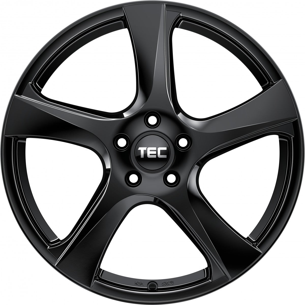 TEC Speedwheels AS5 black glossy Alufelge 7.5x18 Zoll ET45 LK 5x120 ML65.1 – Bild 2