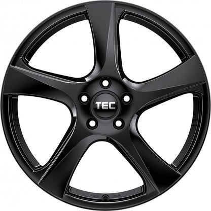 TEC Speedwheels AS5 black glossy Alufelge 7.5x18 Zoll ET45 LK 5x120 ML65.1 – Bild 2
