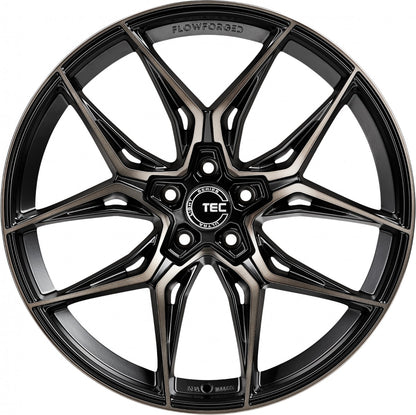 TEC Speedwheels GT9 schwarz-matt-frontpoliert shadow edition Alufelge 8.5x20 Zoll ET45 LK 5x108 ML72.5 – Bild 2