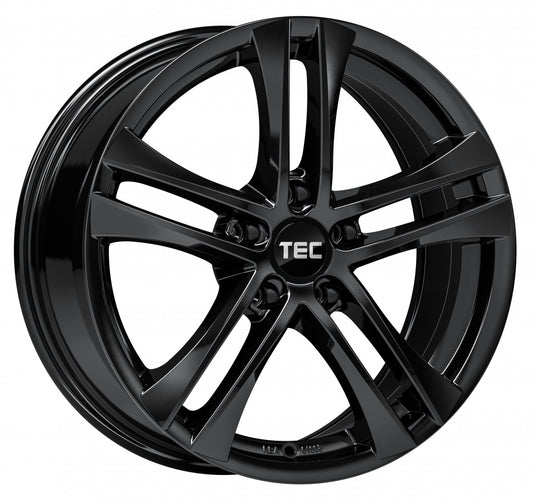 TEC Speedwheels AS4 black glossy Alufelge 6.5x16 Zoll ET32 LK 5x114.3 ML72.5
