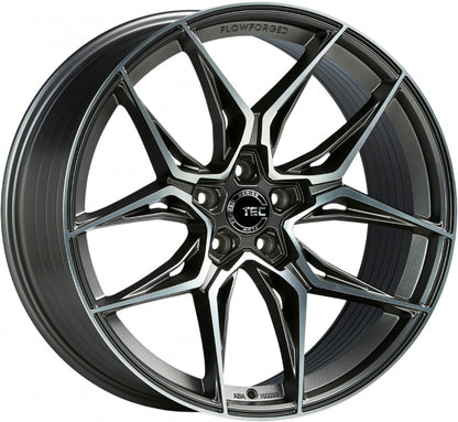 TEC Speedwheels GT9 gun metal-matt-frontpoliert Alufelge 9x21 Zoll ET30 LK 5x112 ML66.6