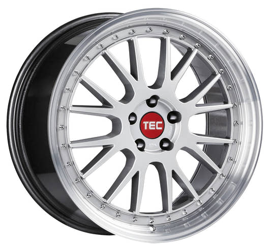 TEC Speedwheels GT EVO hyper-silber-hornpoliert Alufelge 8.5x19 Zoll ET35 LK 5x110 ML65.1