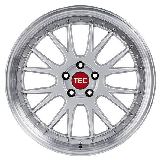 TEC Speedwheels GT EVO hyper-silber-hornpoliert Alufelge 8.5x19 Zoll ET35 LK 5x110 ML65.1 – Bild 2