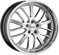 Advanti Racing Overdoze highgloss / stainless steel lip Alufelge 9x18 Zoll ET35 LK 5x120 ML72.6