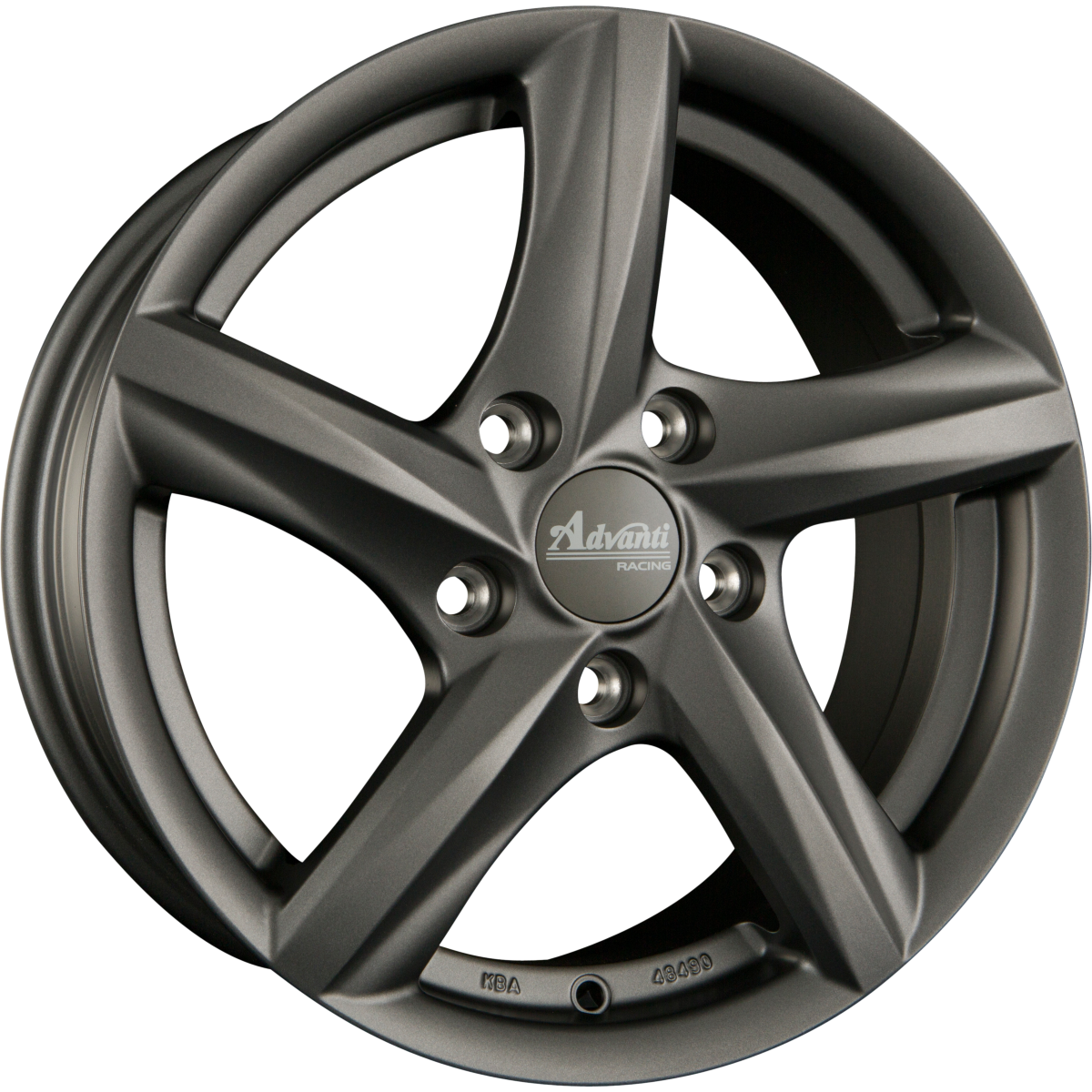Advanti Racing Nepa (ADV10) DARK - Matt Gunmetal Alufelge 7x16 Zoll ET38 LK 5x115 ML70.2 – Bild 2