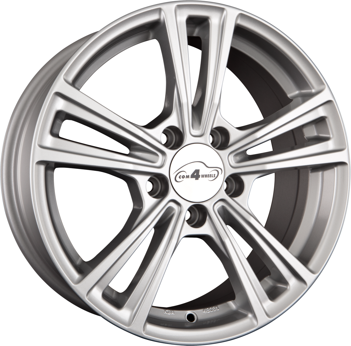 COM 4 Elegancy (RG10) Silber Alufelge 7x16 Zoll ET38 LK 5x112 ML66.6 – Bild 2