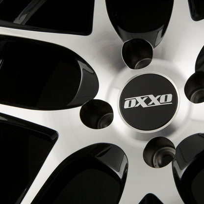 Oxxo Vapor (RG12) POLISHED - Black Polished Alufelge 7.5x18 Zoll ET38 LK 5x100 ML63.4 – Bild 5