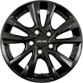 Oxxo Oberon 5 (OX8) BLACK - Black Alufelge 7x17 Zoll ET50 LK 5x114.3 ML67.1