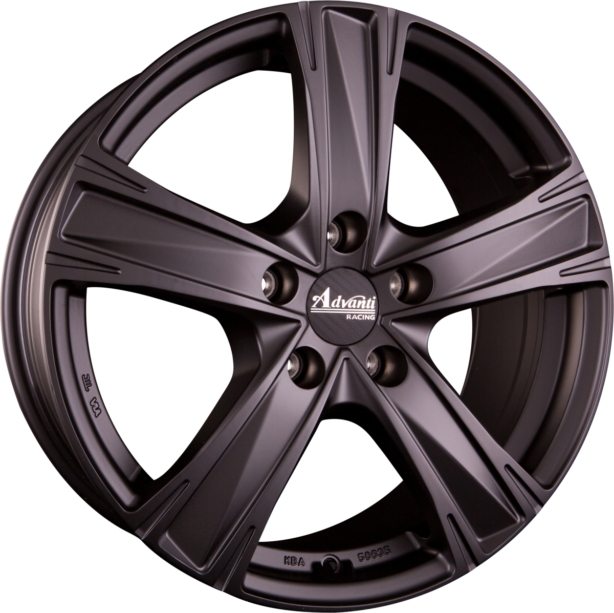 Advanti Racing Raccoon (ADV14) Matt Black Alufelge 8.5x19 Zoll ET30 LK 5x112 ML66.6 – Bild 2
