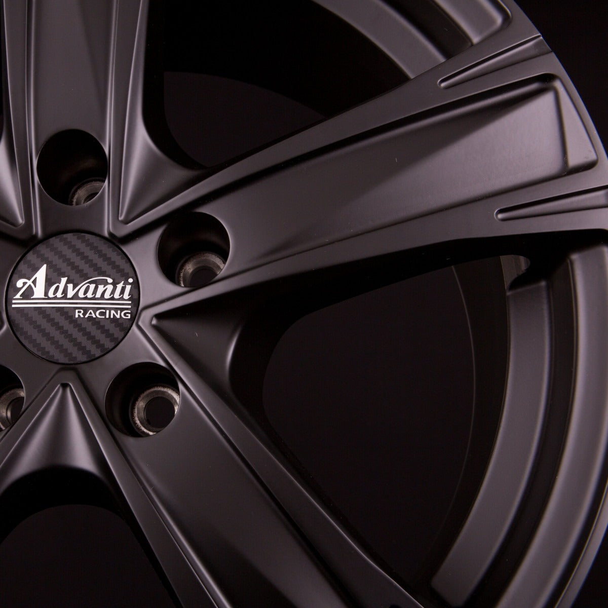 Advanti Racing Raccoon (ADV14) Matt Black Alufelge 8.5x19 Zoll ET30 LK 5x112 ML66.6 – Bild 4