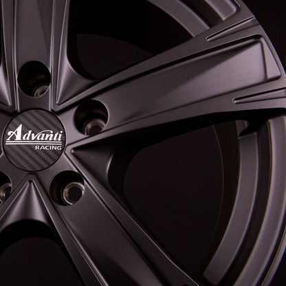 Advanti Racing Raccoon (ADV14) Matt Black Alufelge 8.5x19 Zoll ET30 LK 5x112 ML66.6 – Bild 4