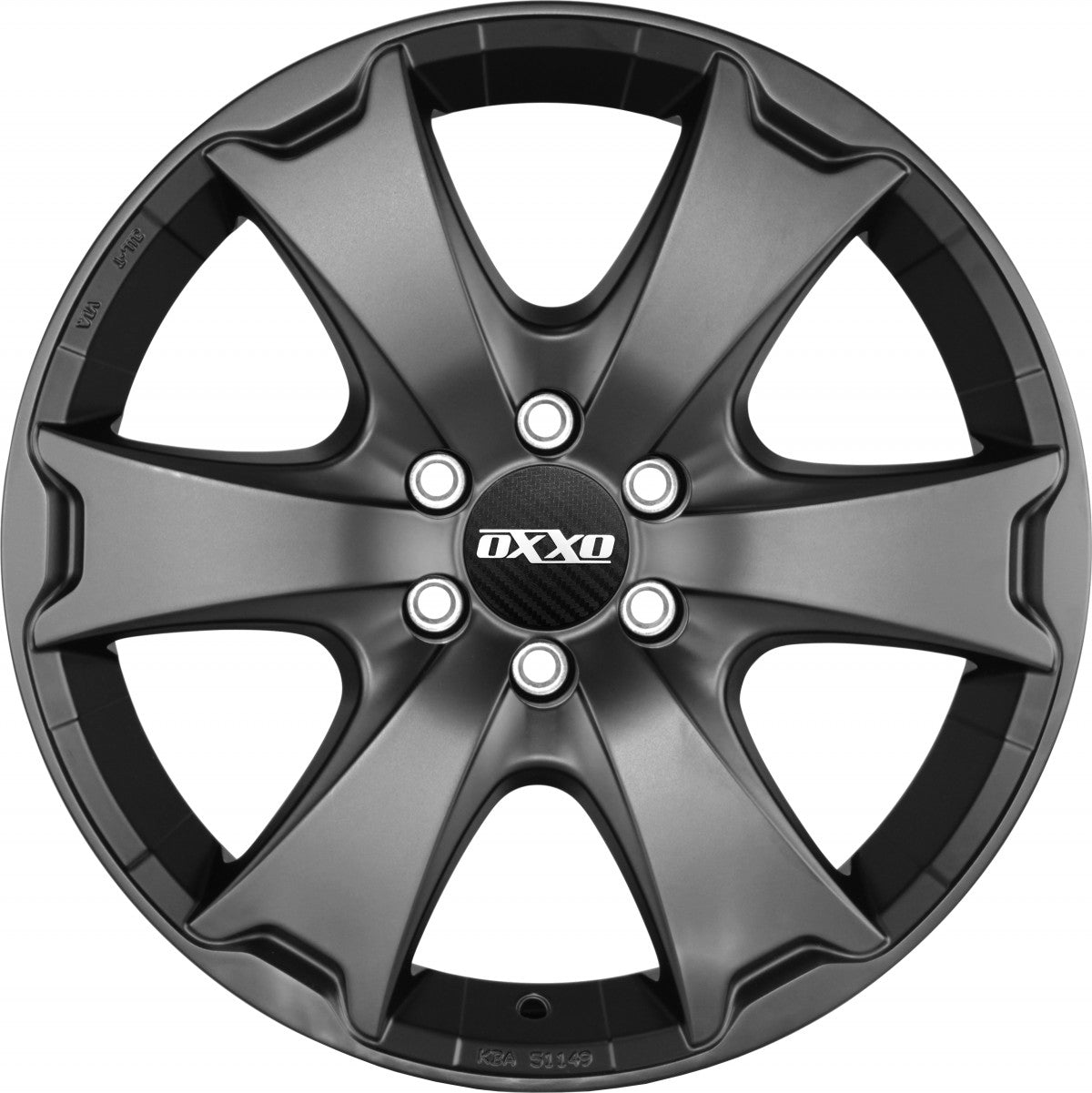 Oxxo Aventura matt black Alufelge 7.5x17 Zoll ET25 LK 6x139.7 ML106.1 – Bild 2