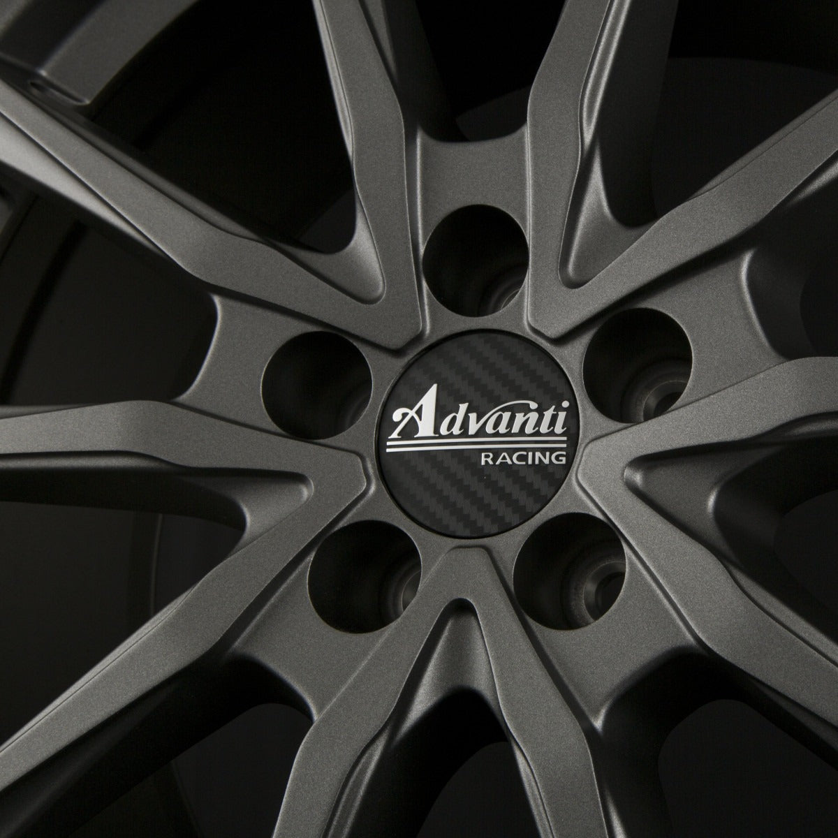 Advanti Racing Centurio (ADV15) DARK - Matt Gunmetal Alufelge 7.5x17 Zoll ET45 LK 5x108 ML67.1 – Bild 4