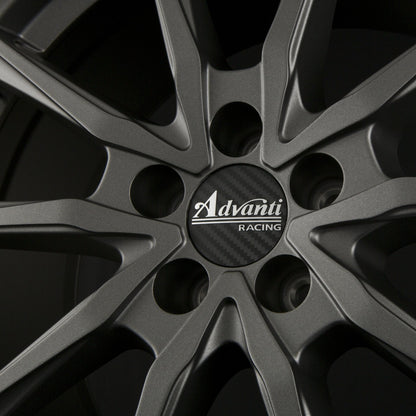 Advanti Racing Centurio (ADV15) DARK - Matt Gunmetal Alufelge 7.5x17 Zoll ET45 LK 5x108 ML67.1 – Bild 4
