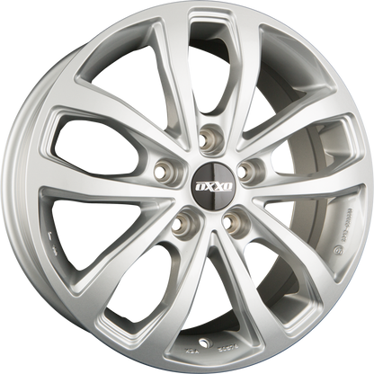 Oxxo Hyperion silver Alufelge 6.5x16 Zoll ET52 LK 5x112 ML66.6 – Bild 4