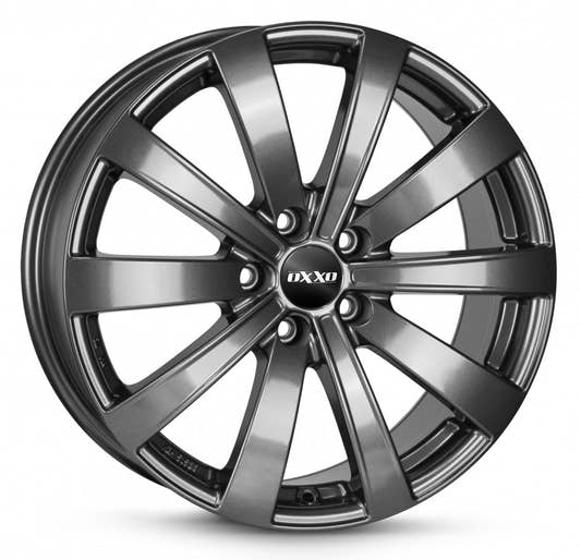 Oxxo Sentinel (OX15) DARK - Gunmetal Alufelge 7.5x17 Zoll ET37 LK 5x120 ML72.6