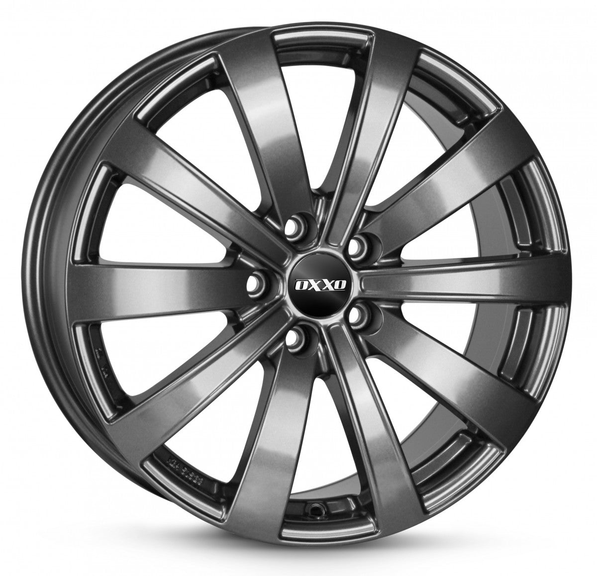 Oxxo Sentinel gunmetal Alufelge 8x18 Zoll ET45 LK 5x112 ML66.6