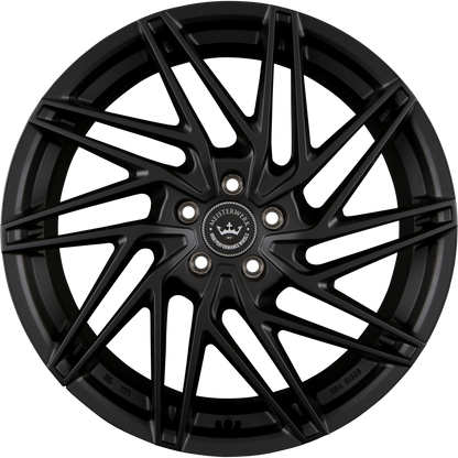 Meisterwerk MW01 Matt Black (MB) Alufelge 8x18 Zoll ET45 LK 5x112 ML66.6