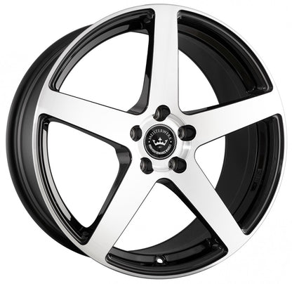 Meisterwerk MW05 Black Polished (BKF) Alufelge 10x20 Zoll ET32 LK 5x112 ML66.6