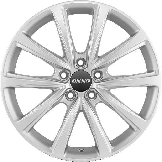 Oxxo Liberty silver Alufelge 7x18 Zoll ET45 LK 5x112 ML57.1 – Bild 2