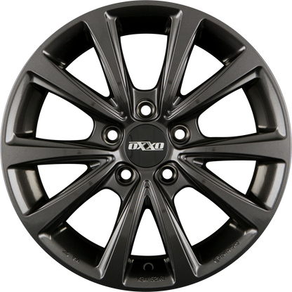 Oxxo Liberty gunmetal Alufelge 6.5x17 Zoll ET48.5 LK 5x112 ML57.1 – Bild 4