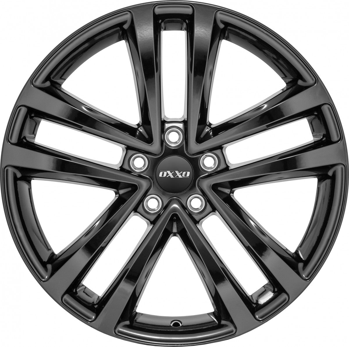 Oxxo Brave black Alufelge 7.5x17 Zoll ET52 LK 5x112 ML66.6 – Bild 2