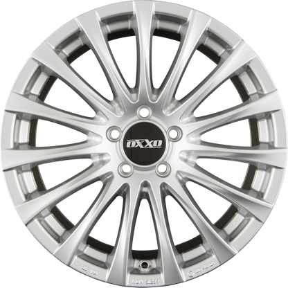 Oxxo Elan silver Alufelge 6.5x16 Zoll ET44 LK 5x112 ML66.6 – Bild 6