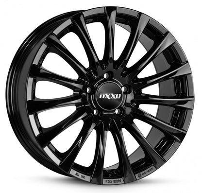 Oxxo Elan black Alufelge 6.5x17 Zoll ET44 LK 5x112 ML66.6