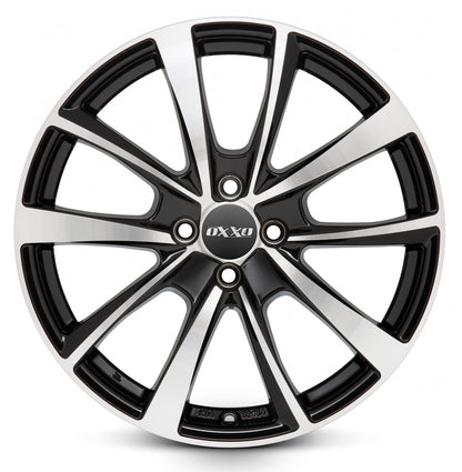 Oxxo Vidorra black / polished Alufelge 8x18 Zoll ET38 LK 5x114.3 ML72.6 – Bild 5