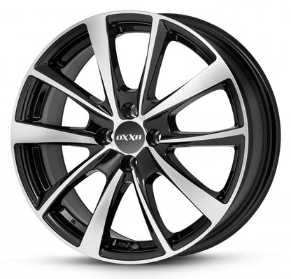 Oxxo Vidorra black / polished Alufelge 7.5x19 Zoll ET46 LK 5x114.3 ML72.6 – Bild 6