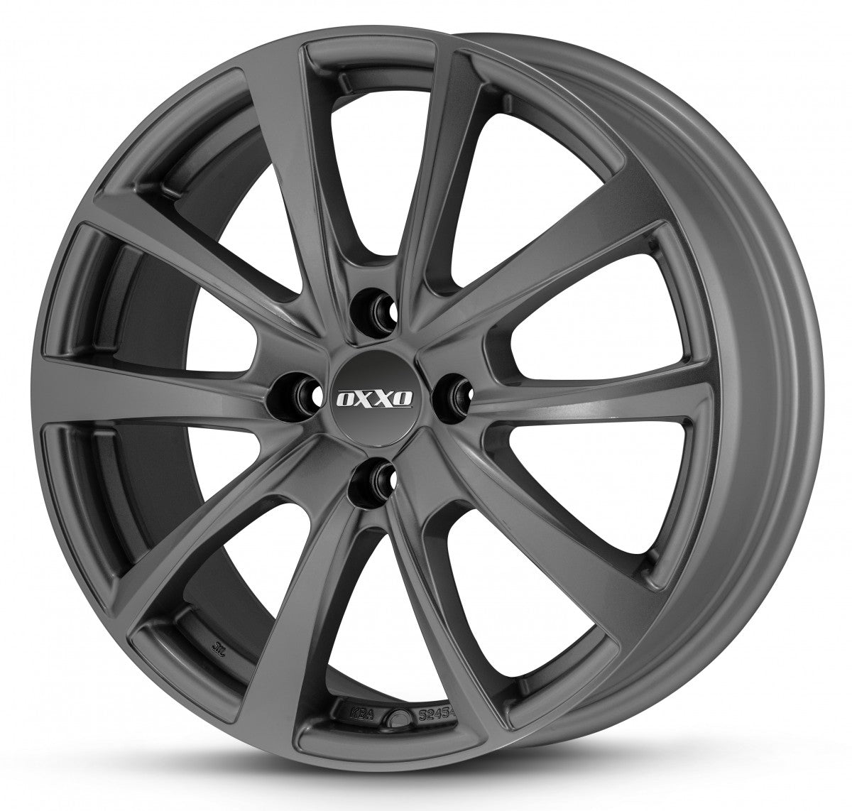 Oxxo Vidorra gunmetal Alufelge 6.5x16 Zoll ET40 LK 5x114.3 ML72.6 – Bild 6