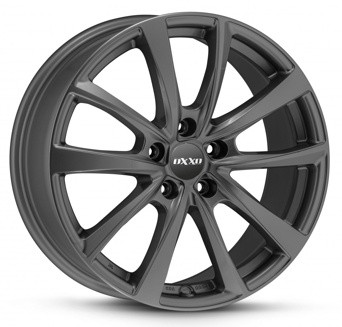 Oxxo Vidorra gunmetal Alufelge 6.5x16 Zoll ET50 LK 5x114.3 ML72.6